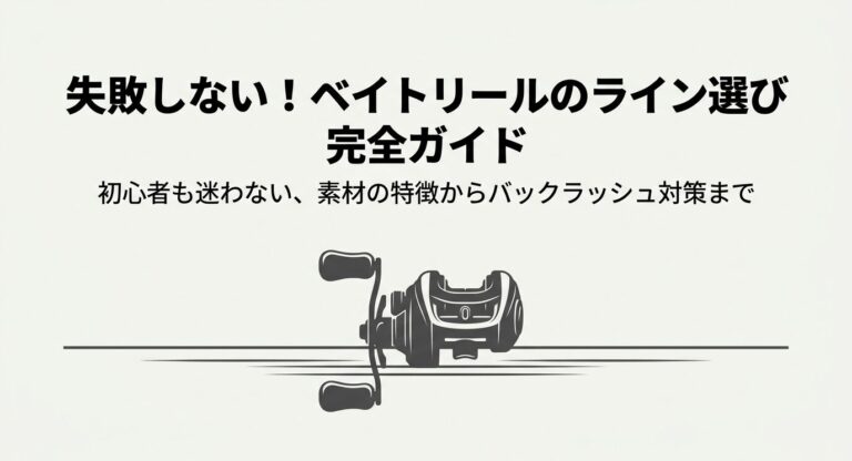 初心者が選ぶべきベイトリールおすすめ機種とラインの正解を伝授！