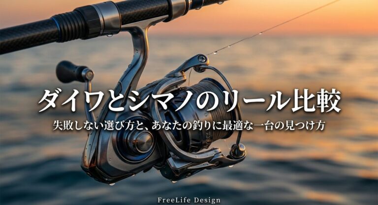 ダイワとシマノのリール比較｜買う前に知るべき違いと選び方を徹底解説