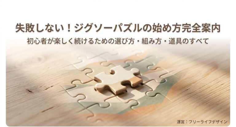 パズルの始め方完全ガイド！初心者が失敗せず楽しむコツを徹底解説