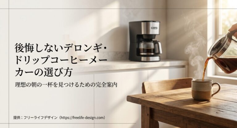 デロンギのドリップコーヒーメーカー比較｜失敗しない選び方
