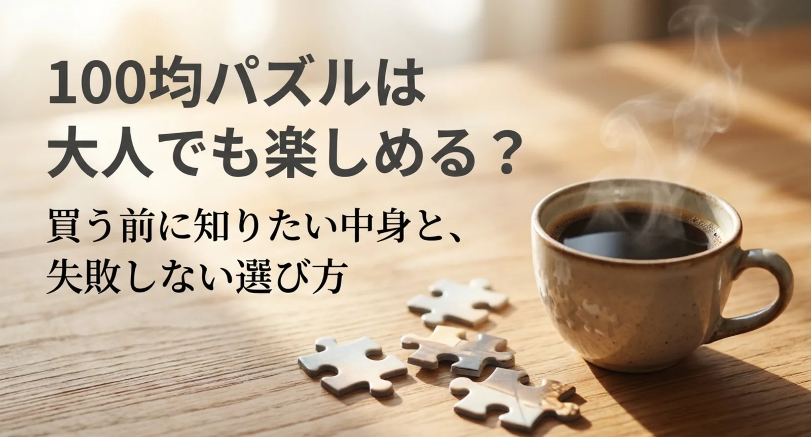 100均パズルは大人向け？ダイソー・セリアの種類と難易度・選び方