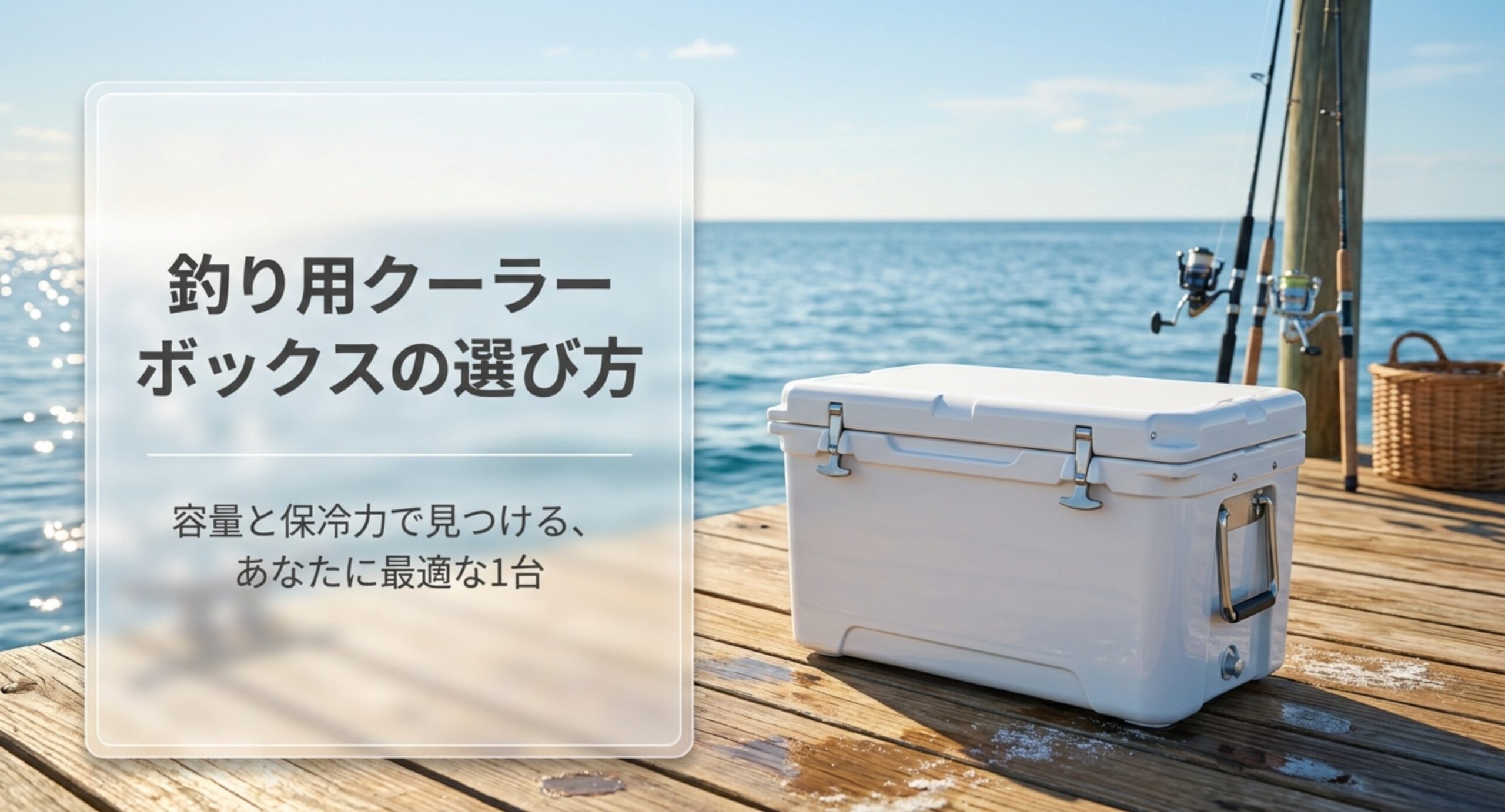 釣り用クーラーボックスおすすめ比較|容量と保冷力の失敗しない選び方