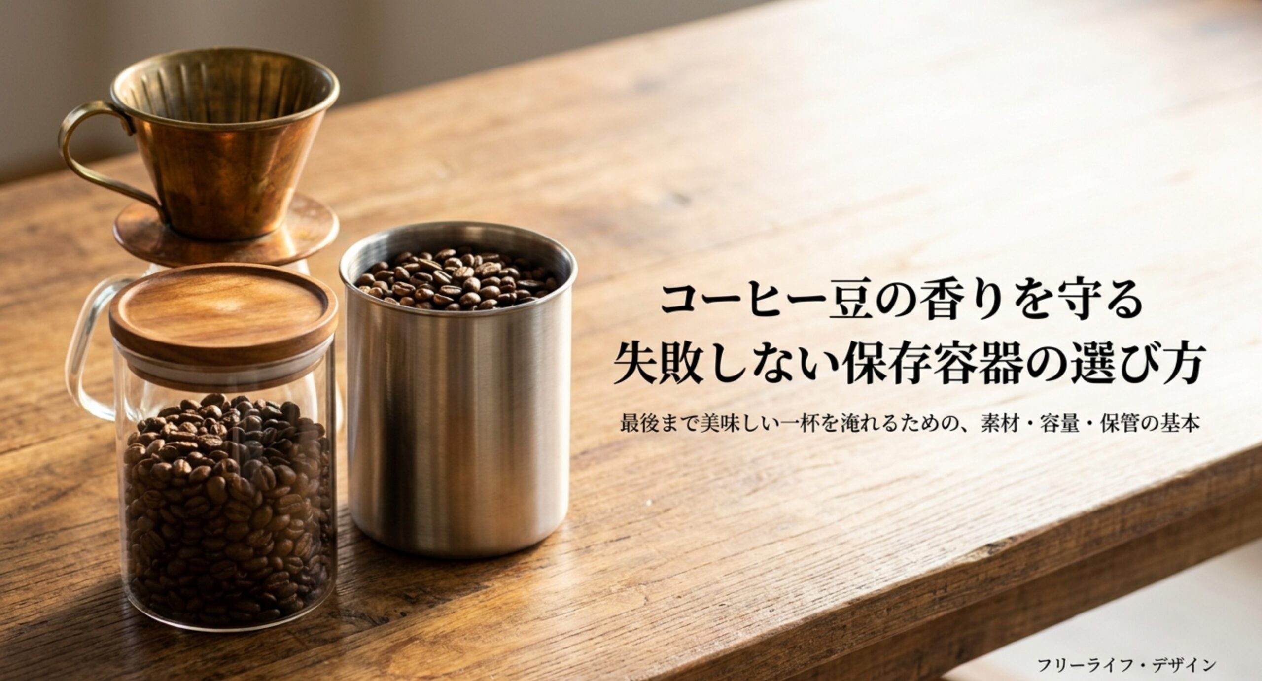 コーヒー保存容器おすすめ!密閉性で選ぶ豆の保存法まとめ