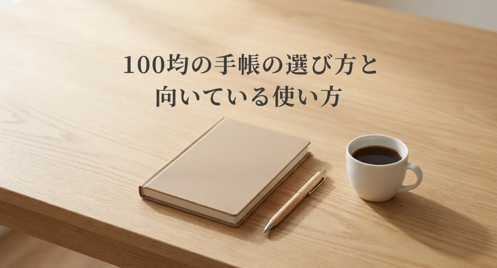 100均の手帳は1年使える？ダイソーとセリアの違いと選び方の基準