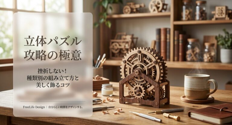 立体パズルのコツと解き方｜木製3D・メタルなど種類別の攻略法まとめ