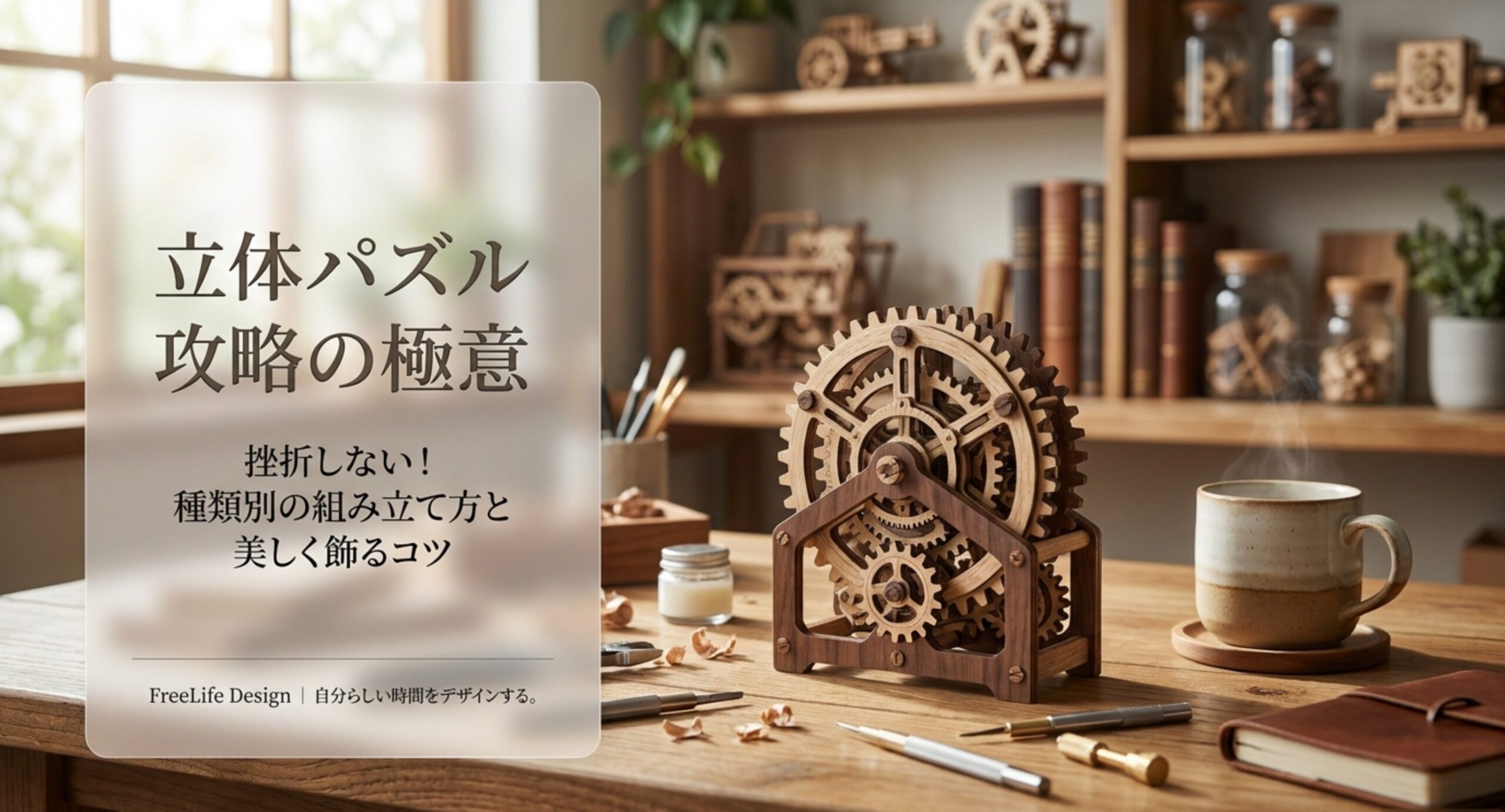 立体パズルのコツと解き方|木製3D・メタルなど種類別の攻略法まとめ