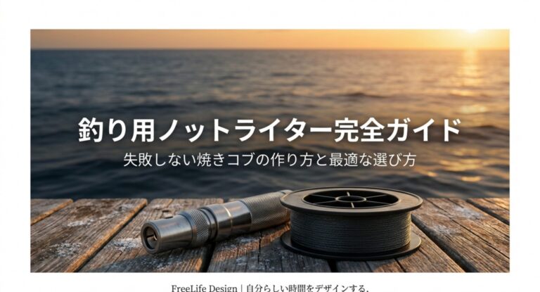 釣り用ノットライターおすすめ比較!焼きコブの作り方と選び方