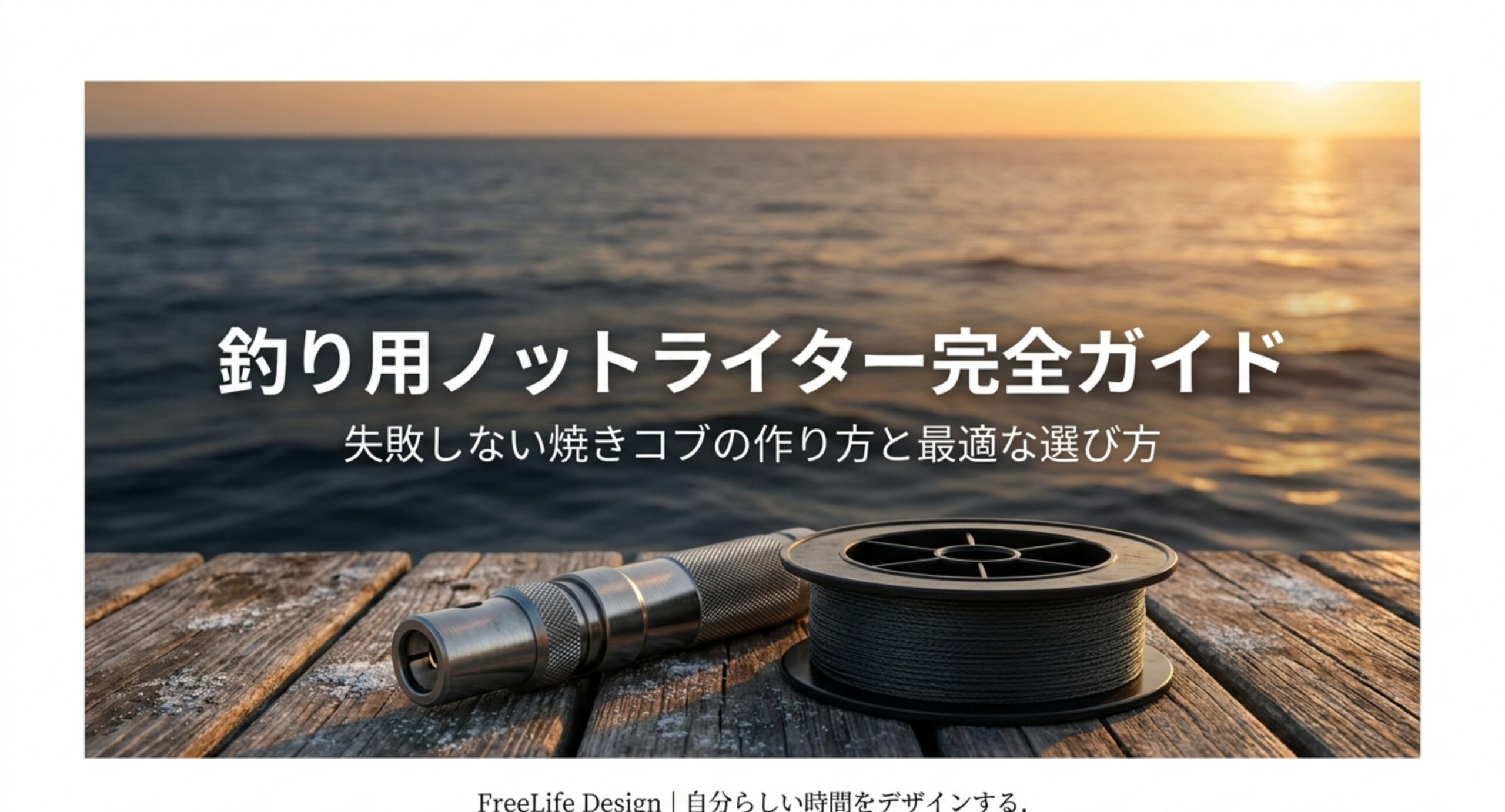 釣り用ノットライターおすすめ比較！焼きコブの作り方と選び方