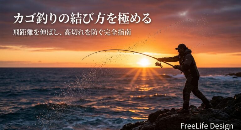 カゴ釣りのノットを極める|PEラインとリーダーの結び方と号数の目安
