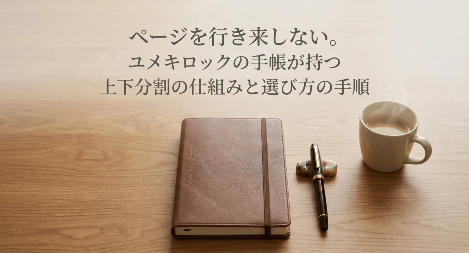 手帳のユメキロックとは｜セパレートダイアリーの仕組みと2027年版の選び方