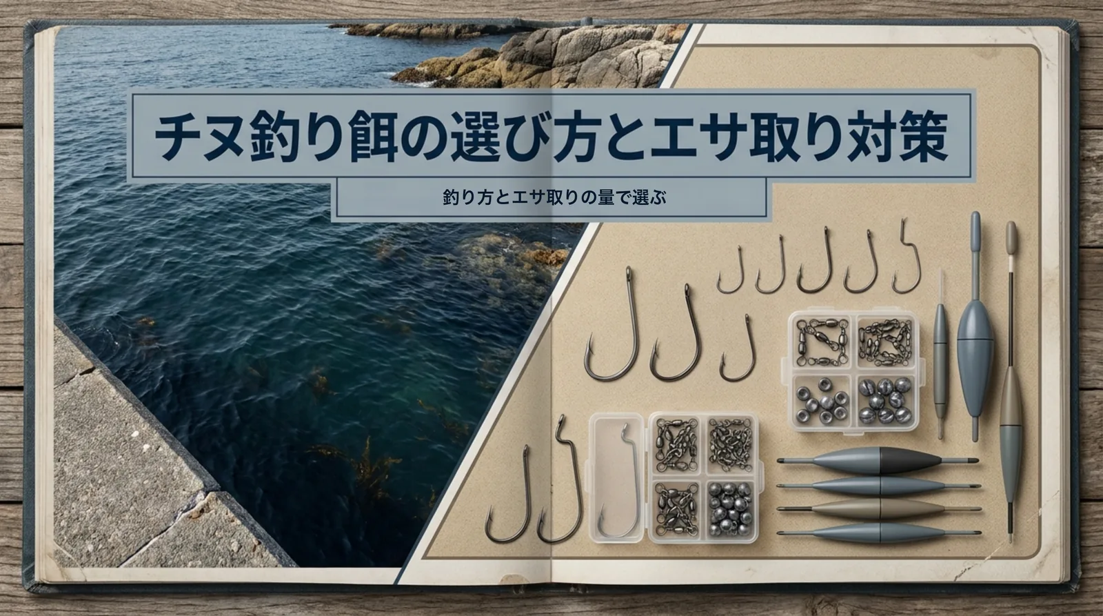 チヌの釣り餌の選び方｜オキアミ・カニ・コーン・練りエサを釣り方別に使い分け