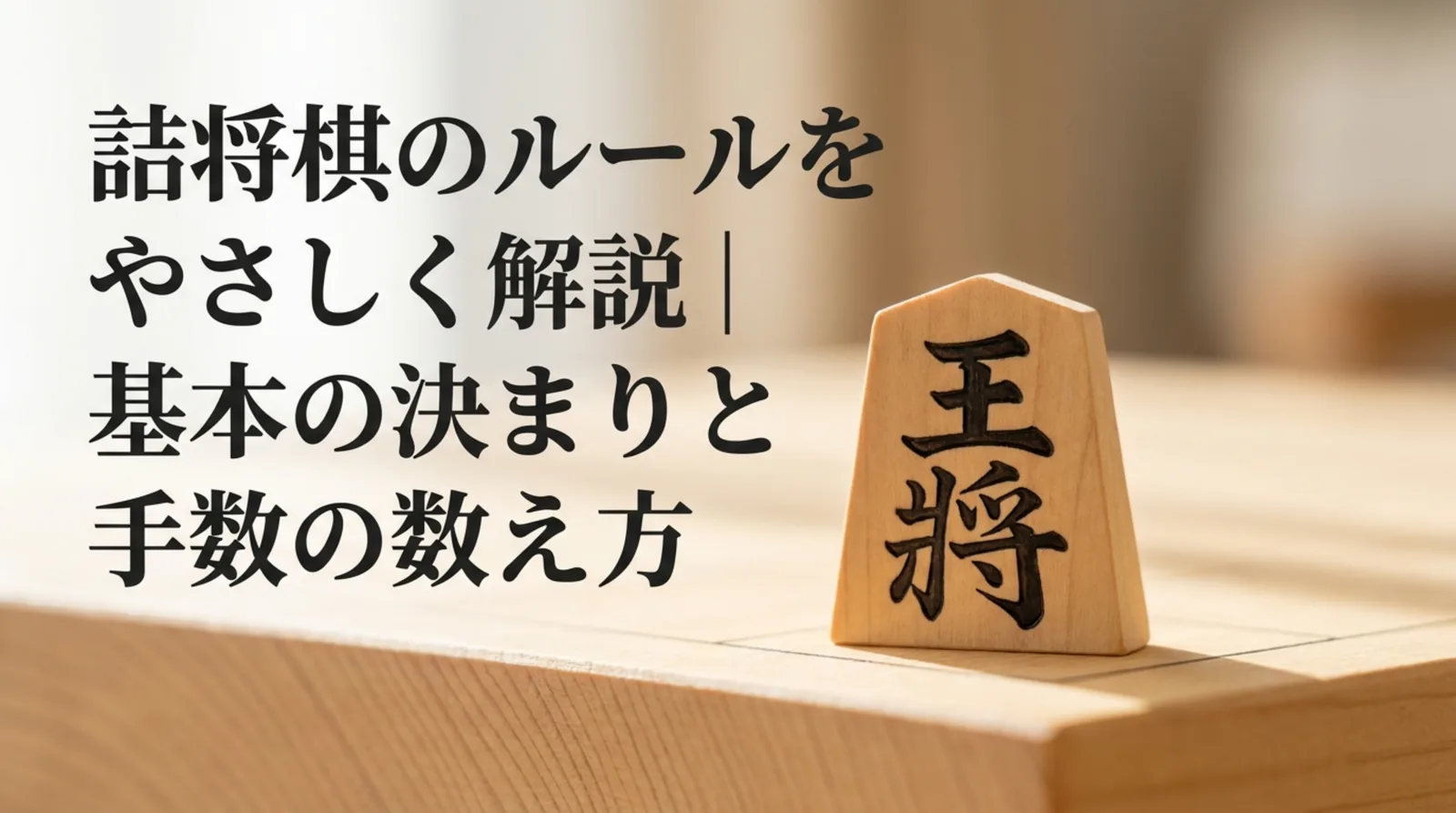 詰将棋のルールとは？攻め方・玉方の6つの決まりと反則・手数の数え方を解説